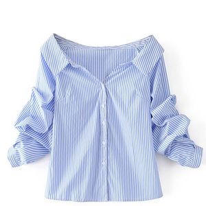 Off shoulder blouse